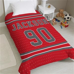 Sports Jersey Personalized Comforter - TwinXL 68x92 - 38711D-TXL