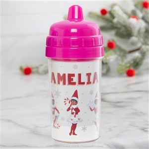 The Elf on the Shelf® Personalized Toddler 10 oz. Sippy Cup- Pink - 38717-P