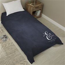 Moody Chic Personalized Comforter - Twin 68x88 - 38727D-T