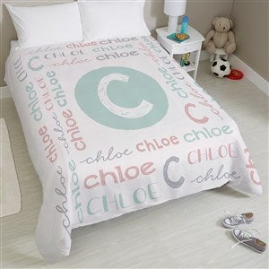 Youthful Name Personalized Duvet Cover - Queen 88x88 - 38732D-Q