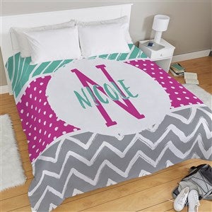 Yours Truly Personalized Duvet Cover - King 104x88 - 38740D-K
