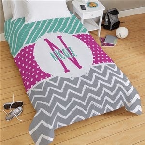 Yours Truly Personalized Duvet Cover - Twin 68x88 - 38740D-T