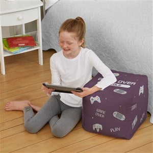 Gaming Personalized Cube Ottoman - Small 13