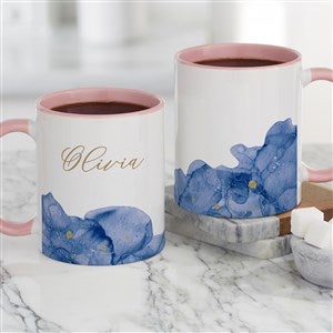 Birthstone Color Personalized Coffee Mug 11 oz.- Pink - 38849-P