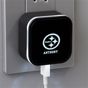 NFL Pittsburgh Steelers Personalized LED Triple Port USB - 38862