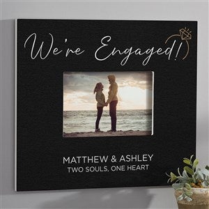 We're Engaged Personalized Frame-5x7 Horizontal Wall - 39230-WH