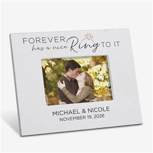 We're Engaged Personalized Frame-4x6 Horizontal Tabletop - 39230-TH