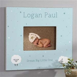 Baby Sheep Personalized 5x7 Wall Frame - Horizontal - 39334-WH