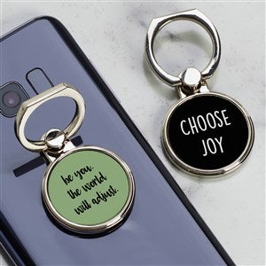 Write Your Own Personalized Phone Ring Holder - 39416