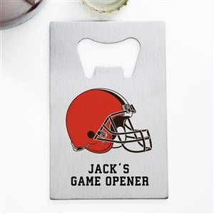 NFL Cleveland Browns Personalized Credit Card Size Bottle Opener - 39562