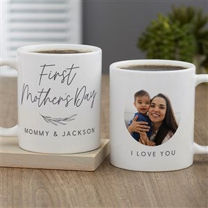 First Mother's Day Love Personalized Coffee Mug 11 oz.- White - 40008-S