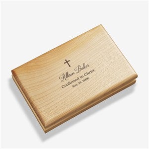 Confirmation Cross Personalized Valet Box - 40294