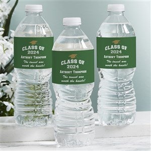 The Graduate Personalized Water Bottle Labels - 40475
