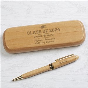 The Graduate Personalized Alderwood Pen Set - 40479