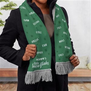 My Little Snowflakes Personalized Women's Sherpa Scarf - 40560-S