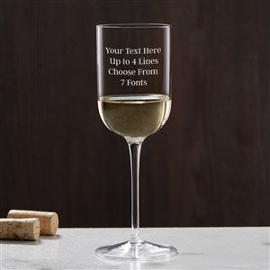 Engraved Message Sublime 9.5 oz. White Wine Glass - 40717-W