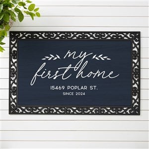 Our First Home Personalized Doormat- 20x35 - 40887-M