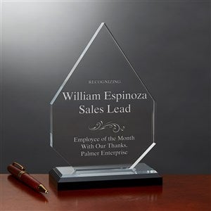 Reflections of Excellence Personalized Diamond Award - 40941