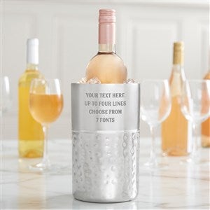 Engraved Message Personalized Wine Chiller - 40959