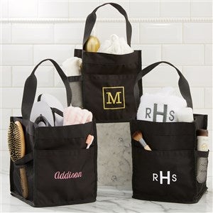 Classic Name Embroidered Shower Caddy