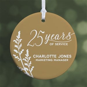 Retirement Personalized Ornament- 2.85