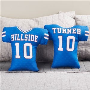 Football Jersey Personalized Throw Pillow - 41676