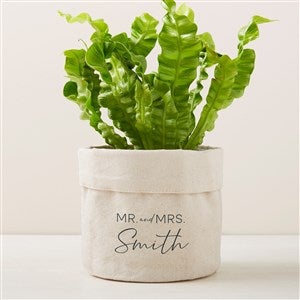 Natural Love Personalized Canvas Flower Planter- 5x6 - 41713-S