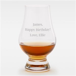 Birthday Message Glencairn® Etched 6.25oz Whiskey Glass - 42077