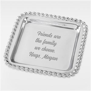Engraved Mariposa® String of Pearls Jewelry Tray - 42233
