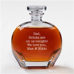 Engraved Luigi Bormioli® Whiskey Decanter For Him - 42298