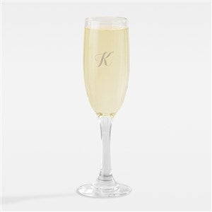 Etched Engagement Champagne Flute - 42375