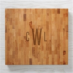 Engraved Anniversary Butcher Block Cutting Board - 16x18 - 42392