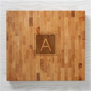 Engraved Butcher Block Cutting Board for Her - 16x18 - 42395