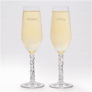 Orrefors Carat Etched Professional Champagne Flute Set - 42441