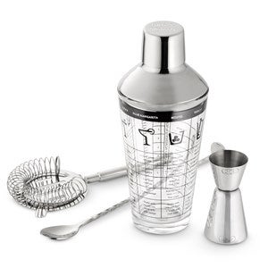 Personalized 24 oz Stainless Steel Cocktail Shakers Sidecar