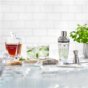 Mr. Wonderful Cocktail-Set – Inkl. Glas, Shaker, Messbecher, Löffel Und Rezeptheft Mit 24 Cocktail-Ideen