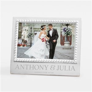 Engraved Mariposa® Wedding Statement Frame - Horizontal - 42732-H