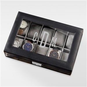 Engraved Graduation Vegan Leather 10pc Watch Box - 42838-10