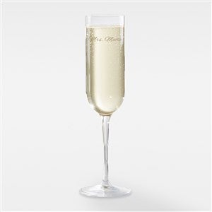 Luigi Bormioli® Personalized Wedding Champagne Flute - 42841