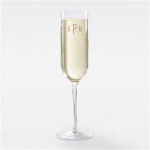 Luigi Bormioli® Engraved Engagement Champagne Flute - 42842-N
