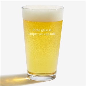 Engraved Message Pint Glass For Him  - 42848-PG