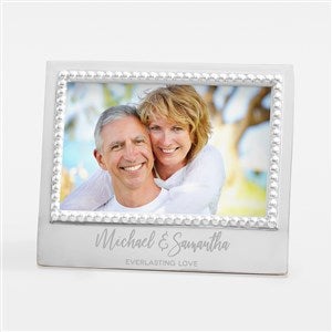 Engraved Mariposa Anniversary Message Statement Frame - Horizontal - 42876-H
