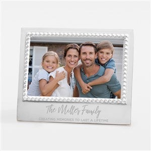Mariposa Engraved Family Message Statement Picture Frame - Horizontal - 42880-H