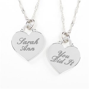 Engraved Graduation Message Necklace - 43192