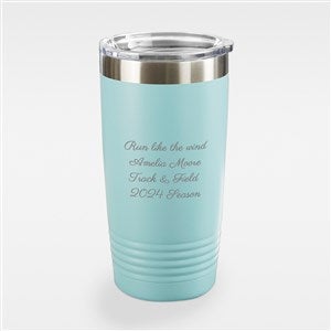 Write Your Own Engraved Stainless Steel Tumbler - Teal 20oz - 43264-T