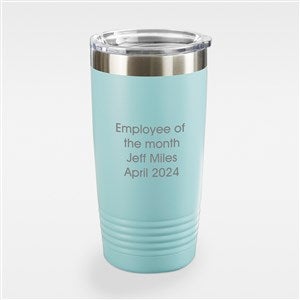 Write Your Own Engraved 20 oz. Steel Tumbler - Teal - 43267-T