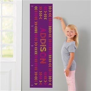 Stencil Name Personalized Wall Decor Growth Chart - 43879