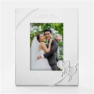 Engraved Lenox quot;True Lovequot; 5x7 Picture Frame - 43902