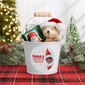 The Elf on the Shelf® Personalized Mini Metal Bucket-White - 44043-W