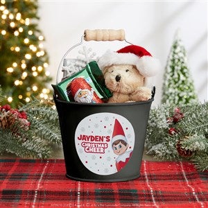 The Elf on the Shelf® Personalized Mini Metal Bucket-Black - 44043-B